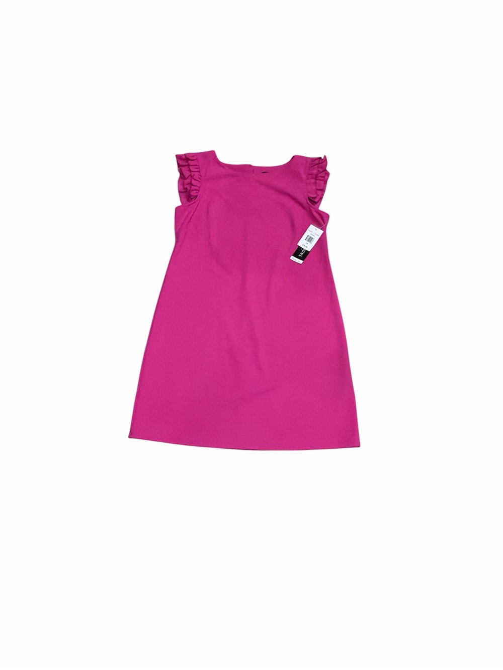 Women’s Bright Fuchsia Ruffle Sleeve Midi Dress